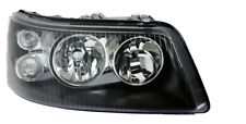 Beifahrerseite Doppellinsen Scheinwerfer Klarglas für VW T5 Bj. 03-09 Schwarz *