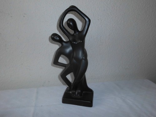 Keramikfigur keramik paar frau - keramikfigur,