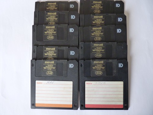 10x disketten maxsell 2hd - 10x,