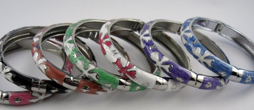 Armreif klappbar florales - ,