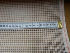 Zweigart - 50 cm Feinsmyrna Stramin, 100 cm Knüpfbreite