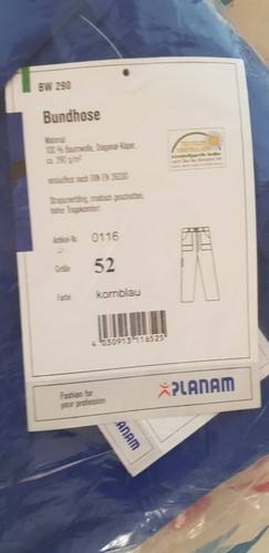 Arbeitskleidung hose kornblau - arbeitskleidung,