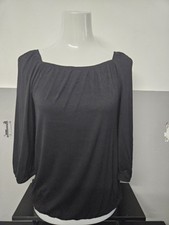 Lascana 3/4-Arm-Shirt NEU schwarz GR 32/34