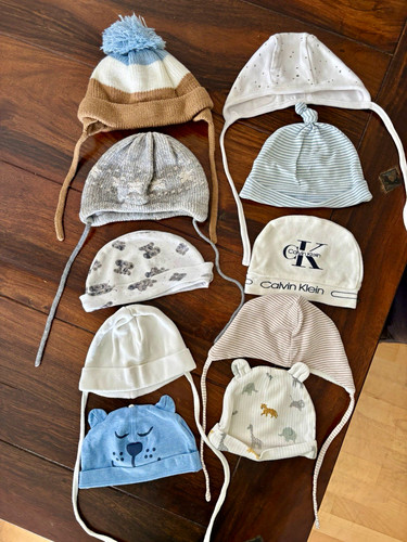 Baby mützen set teilig - baby-mützen-set, 10-teilig