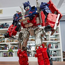 45cm Transformer Optimus Prime Leader Großes Action Figur Roboter Spielzeug