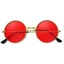 Hippie Sonnenbrille runde 70er