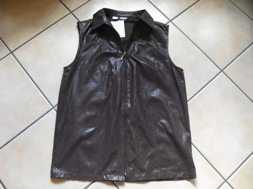 Weste aubergine 40 - weste,