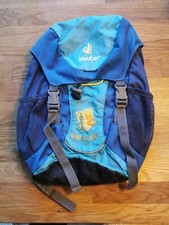 Deuter Junior Kinder Rucksack Waldfuchs super Qualität wenig benutzt blau 