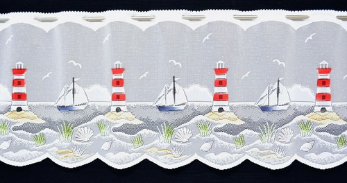 Leuchtturm scheibengardine - scheibengardine, 5
