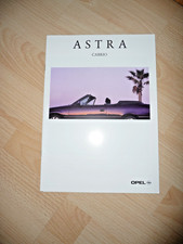 Prospekt Opel Astra Cabrio