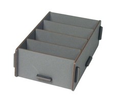 Werkhaus Visitenkartenbox Grau
