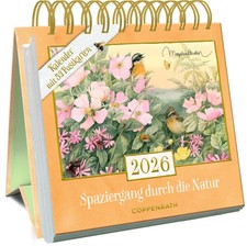 Kalender mit 53 Postkarten 2026 - Spaziergang durch die Natur | Marjolein Bastin