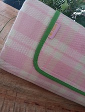 Rice Picknickdecke Rose Beige 1,50 cm × 1,50 cm beschichtet Zusammenklappbar