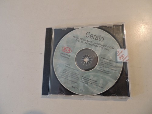Werkstatthandbuch kia cerato - werkstatthandbuch,