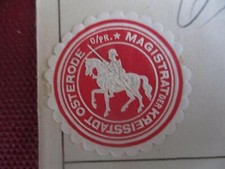(1130) Siegelmarke - Magistrat