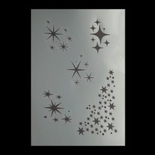 Schablonen Airbrush Schablone Stencil Sterne 6 # FS - 0882