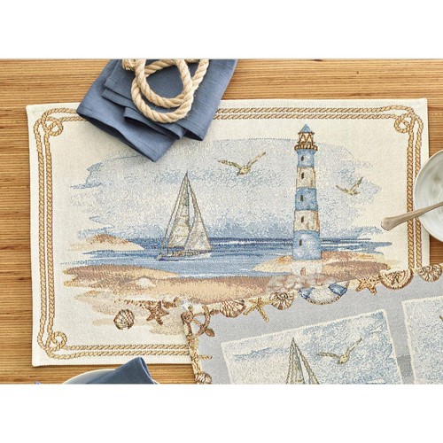 Sander tischset lighthouse - sander, in