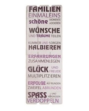 Holzbild Holzschild Sprüche