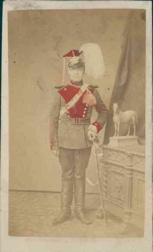 Cdv deutscher soldat - cdv,