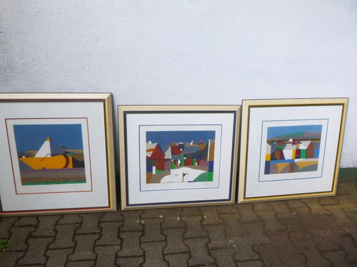 3farblithografien von karl - 3farblithografien,