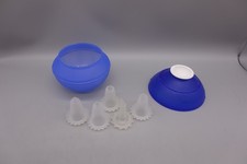 Tupperware Mozart Spritzbeutel mit 5 Dekotüllen blau