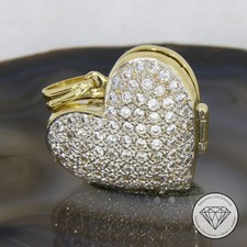 Wert 3.400,- Herz Anhänger