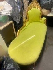 Chaiselongue Barock mit Samt