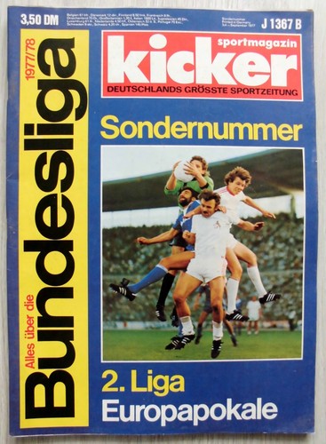 Kicker sonderheft bundesliga - kicker,