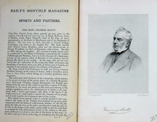 Original alter antiker Druck