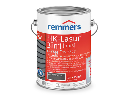 Remmers lasur 3in1 grey - hk-lasur,