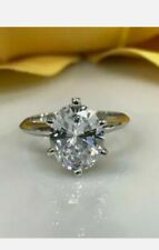 3Ct Runde Solitaire Oval