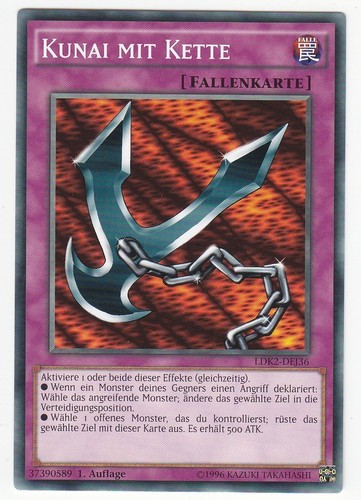 Kunai mit kette - yu-gi-oh,
