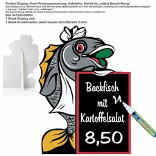 1 Set Theken Display, Fisch