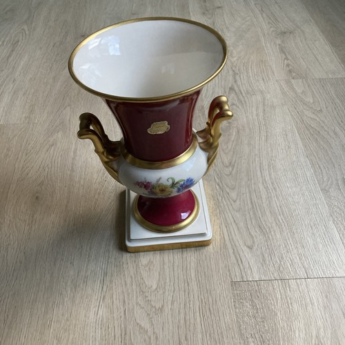 20387 lindner porzellan vase - porzellan,