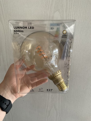 Ikea lunnom led birne e27 - ikea,