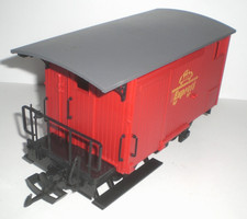 LGB Toy Train gedeckter Güterwagen, rot, Spur G