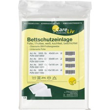 Bettschutzeinlage Folie Frottee 40x50 cm 1St - 03010832