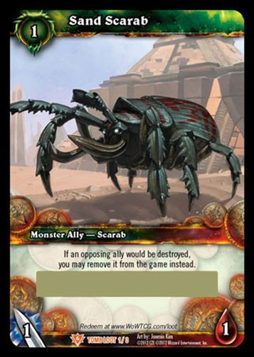 Wow loot card - -, sand