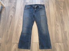 Levis 438 Jeans Blau Schlag Used Herrenhose Levi Strauss W33 L32  Jeanshose Hose