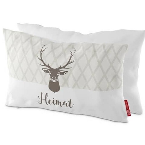Kissen heimat mit hirsch motiv - mit,