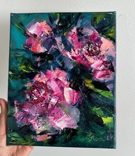 ölgemälde abstrakt blumen - Ölgemälde,