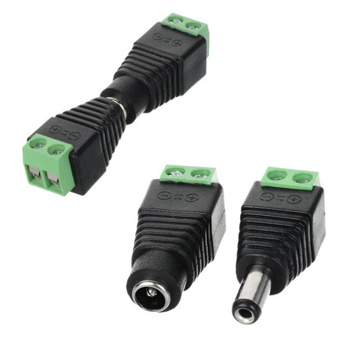 1x5 5 - dc, verbinder