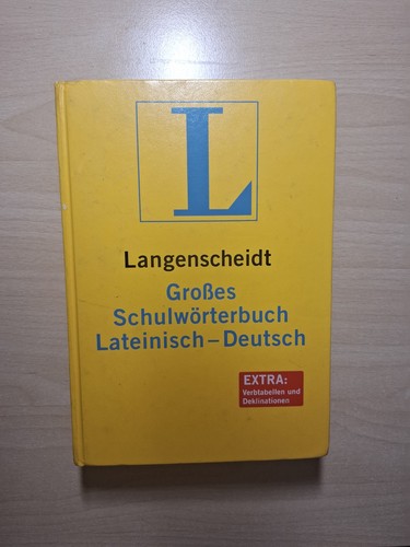 Wörterbuch latein deutsch - wörterbuch, latein-deutsch