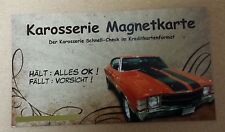 Magnetkarte Karosserie Karte