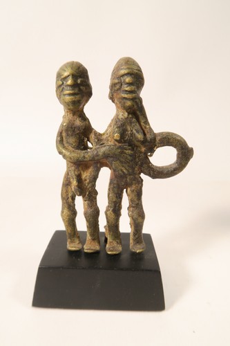 Kleine lobi bronzefigur paar - kleine,