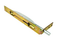 Kantriegel 212/25 mm Türkantriegel U-Kantriegel Gelbes Zink Kantenriegel Z011