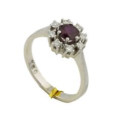 Brillant Rubin Gold Ring 585