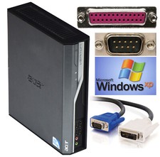 MINI COMPUTER ACER L480G FÜR WINDOWS XP SERIEL RS-232 LPT PARALLEL DIRECT X V70x