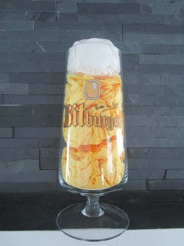 Bierglas 32cm bitburger xxl - bierglas, 2l