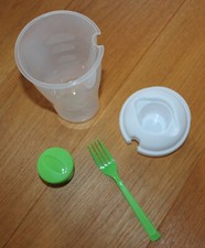 Salatbox Lunch Box Dose to go mit Gabel